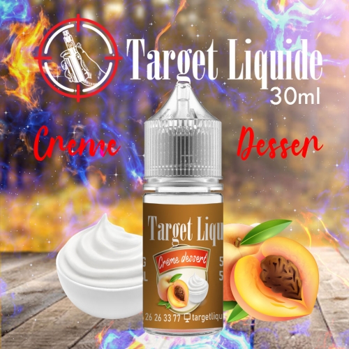 target liquides | CREME DESSERT 30 ML.